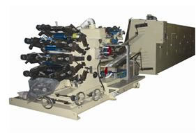 Six Couleur Rotating imprimante